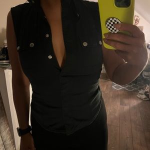 Black vest